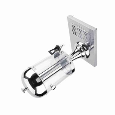 Imagem de Máquina de Suco de Aço Inoxidável, Máquina de Bebidas Quentes e Frias, Fácil Inserção de Cubo de Gelo, Capacidade de 8l para Restaurante, Hotel, Bar, Buffet, Casa (prata de