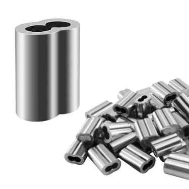 Imagem de Bikykose Manga de crimpagem dupla - DCS-M6-30 peças - prata