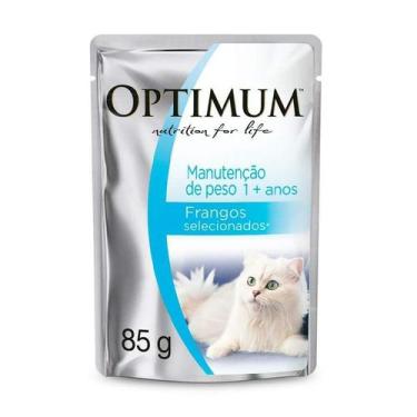Imagem de Sache Optimum Sachê Manutenção Peso Gatos ad Frango 85g - MARS/ EFFEM 