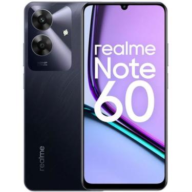 Imagem de Celular Realme Note 60 64GB - 3GB Ram 5000mh AI Boost Para Jogo, Preto