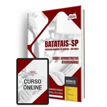 Imagem de Apostila Prefeitura de Batatais - SP 2024 - Agente Administrativo (Esc