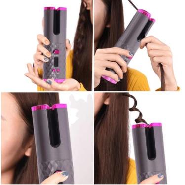 Imagem de Modelador Automático Cachos USB Portátil Compacto Ideal Qualquer Local