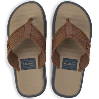 Imagem de Chinelo Infantil Cartago Coimbra Menino - Marrom