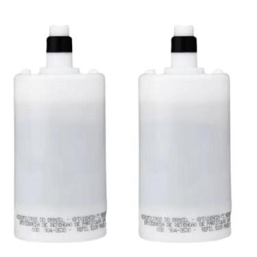 Imagem de KIT 02 UN Refil Pur Água Acquabella Vitale HF01 Hidrofiltros, Branco