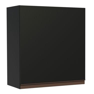 Imagem de Armário Aéreo Madesa Reims 60 cm 1 Porta - Preto