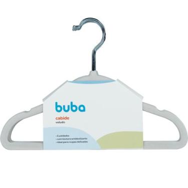 Imagem de Cabide Veludo Bege - Buba (11973)