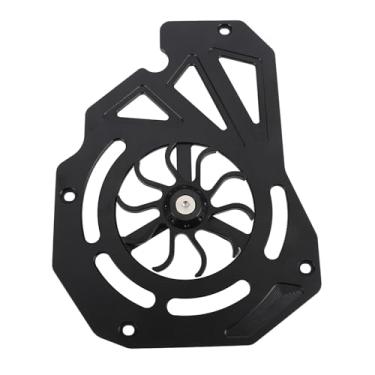 Imagem de Protetor de Guarda do Radiador Motocicleta Liga Alumínio Elegante Olhar Substituição Guarda Tanque água para Adv Pcx 160 (Preto)
