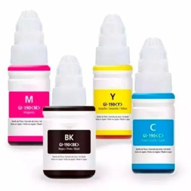 Imagem de Kit 04 Tinta Original Gl-190 Gl190 G4100 G3111 G4110 - Canon.