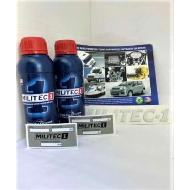 Imagem de 2 unidades Militec-1 Original 200ml + Folder, Adesivo e Etiqueta