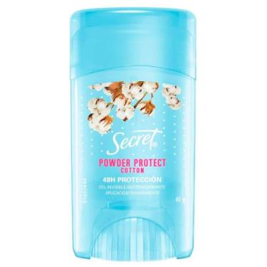 Imagem de Desodorante Antitranspirante Secret Clear Gel Powder Protect Algodão 4