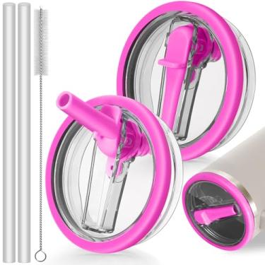 Imagem de ANTAND Tampa à prova de vazamento de 850 g para copo Stanley Quencher H2.0, tampa de canudo, de substituição, copo de 850 g, tampa sem derramamento, tampa superior para Stanley Protour Stanley Cup