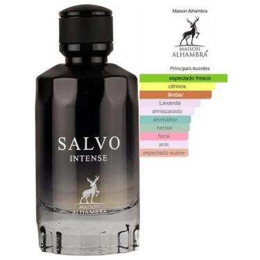 Imagem de Perfume Árabe Masculino Salvo Intense EDP 100ml  Maison Alhambra  Orig