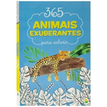 Imagem de Livro - 365 Animais exuberantes para Colorir