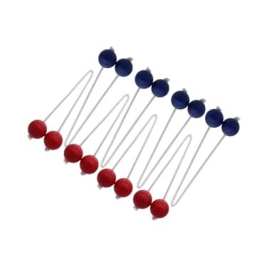 Imagem de YIJU Bolas de golfe de 8pcs brinquedo, jogo de jardim de grama ao ar livre para crianças adultos família dia 165 em substituição, Vermelho E Azul