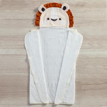 Imagem de Toalha Com Capuz De Banho 3d Para Bebe Menino - Miguel Baby, Leãozinho