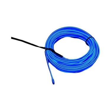 Imagem de Kit de Luzes Ambientais para Carro com Fio USB de 5m - Iluminação LED 