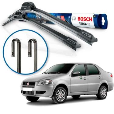 Imagem de Par Palheta Limpador Parabrisa Bosch Siena 1997 1998 1999 2000 2001 20
