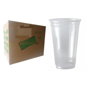 Imagem de 1000 Copo Plástico Liso 250Ml Pp Post Mix Rioplastic (1Cx) - Copozan