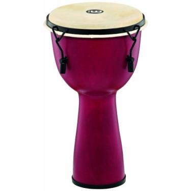 Imagem de Meinl Percussion FMDJ7-M/G Mecânica Tuned Fibra de Vidro Djembe Cabeça de Cabra de 25 cm - Vermelho carmesim