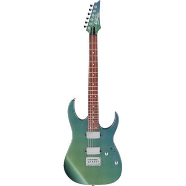 Imagem de Guitarra Elétrica Ibanez Grg 121sp Green Yellow Chameleon