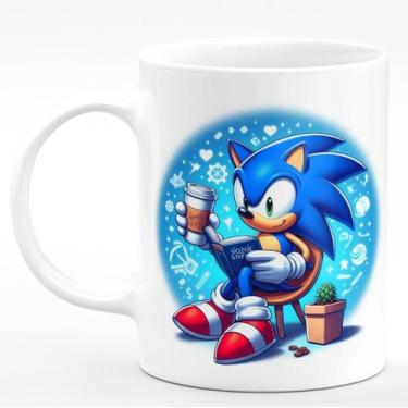 Imagem de Caneca de Porcelana Sonic the Hedgehog 325ml Blue - PRMUG