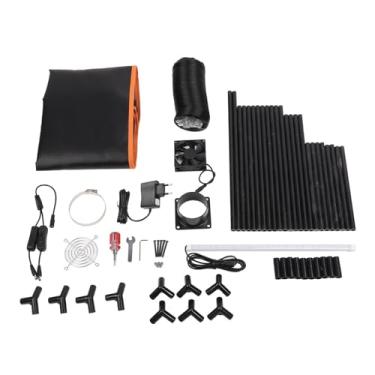 Imagem de Grande Espaço de Armazenamento Protetor Ocular Resistência Ao Calor Máquina de Gravura Gabinete à Prova de Fogo Com Ventilação de Fumaça para AC100-240V (Plugue UE)