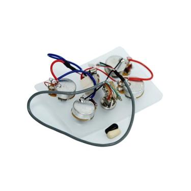 Imagem de guyker 1 Conjunto De Chicote Elétrico Para Captador Guitarra Elétrica Lp Compatível Com Epi Sg Dot (1 Interruptor Alternância + 4 Conectores Potenciômetro)