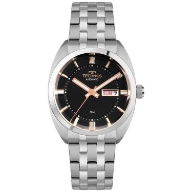 Imagem de Relógio Technos Masculino Automatico Prata - 8205os/1p 8205os/1p