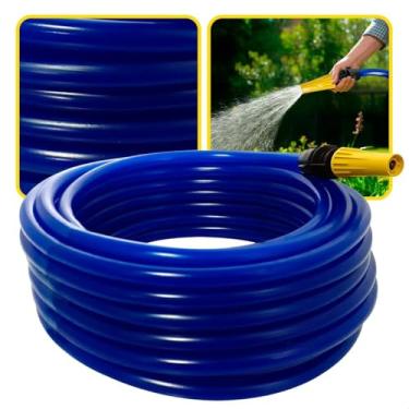 Imagem de Mangueira de Jardim Reforçada Lisa Flexível Resistente 30 25 20 15 10 e 7 Metros (7)