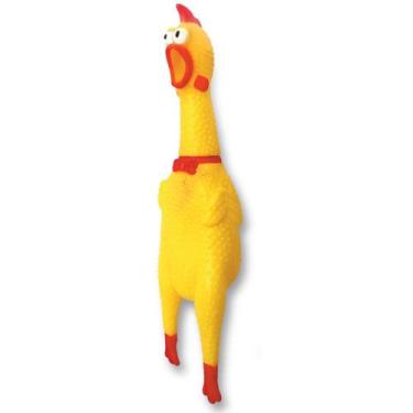 Imagem de Brinquedo para Pets Franguinho em Vinil - AMERICAN PETS - Chalesco