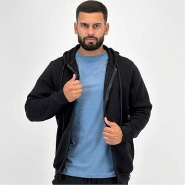 Imagem de Blusa Malwee Moletom Aberta Capuz Masculina-Masculino
