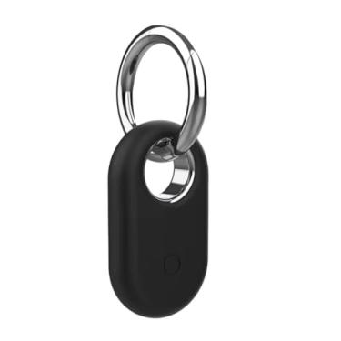 Imagem de Chaveiro De Silicone Resistente, Compatível Com Localizador Galaxy SmartTag2, Capa Protetora Antiperda E Antiquebra - DAZZELI (PRETO)