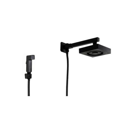 Imagem de Ducha Chuveiro Black Autolimpante em ABS com Chuveirinho de Mão