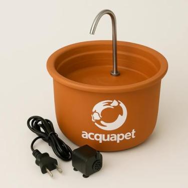 Imagem de BEBEDOURO PARA GATOS DE CERÂMICA BICA DE INOX BIVOLT