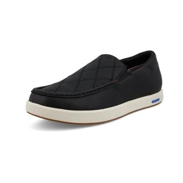 Imagem de Twisted X Sapato masculino slip-on Ultralite X, moc Toe com CellStretch e Ultralite X, Preto, 46