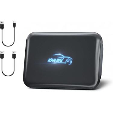 Imagem de Adaptador CarPlay sem fio para iPhone, converte CarPlay com fio para sem fio, adaptador sem fio para carro atualizado para Apple Plug and Play para carros CarPlay com fio de fábrica de 2015