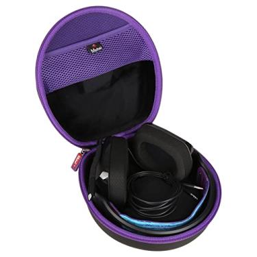 Imagem de Mchoi Estojo Rígido Portátil Compatível Com Fone De Ouvido Sem Fio Para Jogos Logitech G733 / G435 Lightspeed, Apenas G335