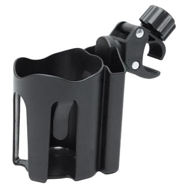 Imagem de Rrlihjgu Suporte de copo para guidão | Suporte de copo para cadeira de rodas | Suporte de liberação rápida antiderrapante para carrinhos de golfe, ciclismo, deslocamento, cadeira de rodas, passeios de