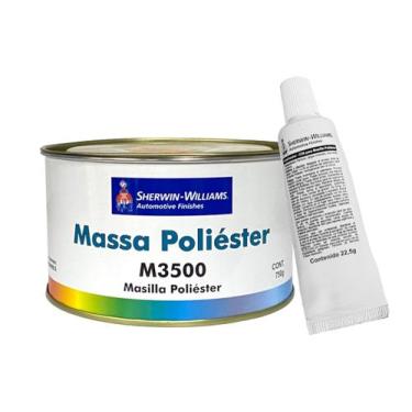Imagem de Massa Poliéster M3500 Sherwin-Williams 750 G com catalisador