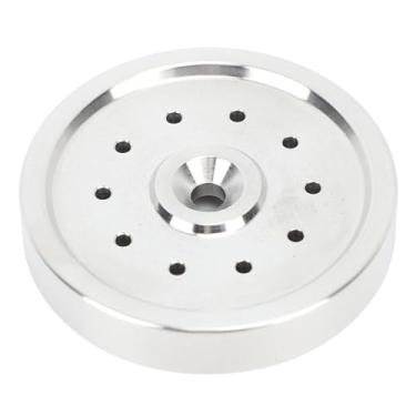 Imagem de Cabeça de cafeteira Tela da cabeça de chuveiro Cabeça de chuveiro Aço inoxidável reutilizável Brewing Pressão de cerveja 9 Series Coffee Machine 304 Aço inoxidável 4.48oz