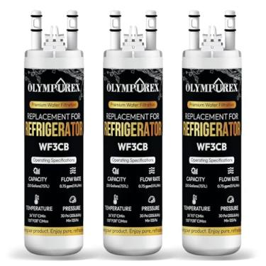 Imagem de Substituição do filtro de água refigerador WF3CB SylverAqua WF3CB, substituição premium para WF425, Pure Source 3, 706465, 242069601, 242086201, 242017800, PS3412266, filtro de água de geladeira, 22
