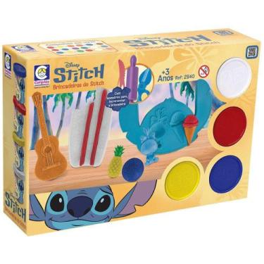 Imagem de Kit Massinha Stitch Brincadeiras do Stitch - Cotiplás