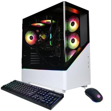 Imagem de CyberPowerPC Gamer Xtreme VR Gaming PC, Intel Core i7-14700F 2.1GHz, GeForce RTX 5060 8GB, 16GB DDR5, SSD PCIe 4.0 de 2TB, Pronto para WiFi e Windows 11 Home (GXiVR8400A20)