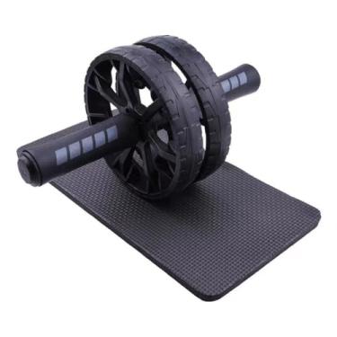 Imagem de Roda de rolo abdominal, roda abdominal para máquina de exercícios abdominais, equipamento de ginástica doméstico Arespark para treino básico, equipamento de exercício de rolo abdominal sem ruído com
