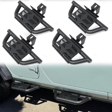 Imagem de Broaddict Estribos Laterais Ez Adequados Para Jeep Wrangler Jk 4 Portas 2007-2018
