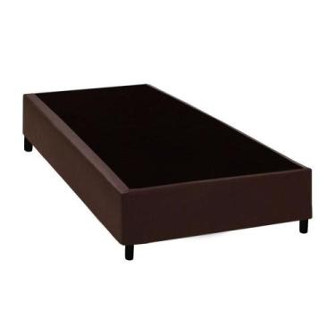 Imagem de Cama Box Base Universal CRC material sintético Brown 78x188x20 - A Cos
