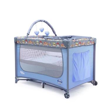 Imagem de Berço Portatil Cercado Infantil Desmontavel Mobile Trocador Com Mosqui