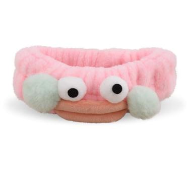 Imagem de Faixa de cabelo para lavagem de rosto para cuidados com a pele para cabelo feminino antiderrapante spa faixa de cabelo para maquiagem, faixa de cabelo fofa elástica para crianças, acessórios de cabelo