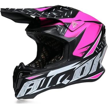 Imagem de Capacete De Motocross Capacete De Motocross Adulto Capacete De Motocicleta Capacete De Corrida Casco Off-road Racing Capacete De Motobike, CC02, S/55-56cm