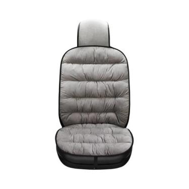 Imagem de Almofada De Assento De Carro De Lã Macia De Inverno Forro De Algodão F